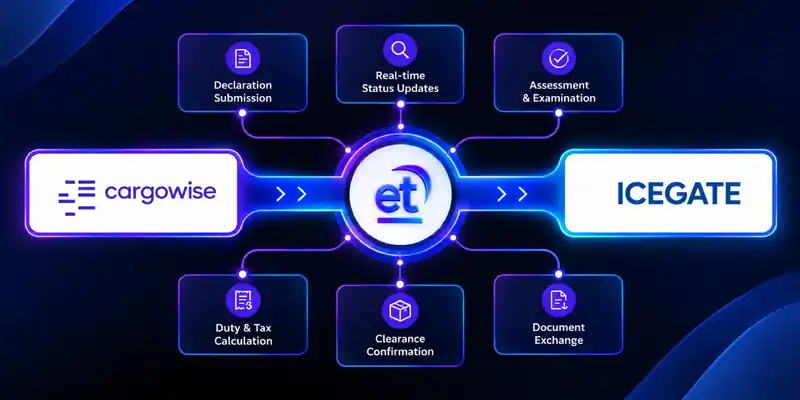 ICEGATE and CargoWise Next customs data integration