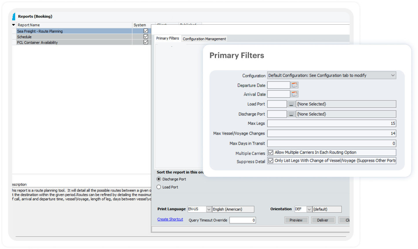 Scheduler Configuration