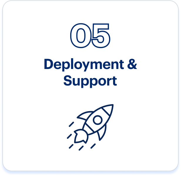 Step 5 - Deployment & Support