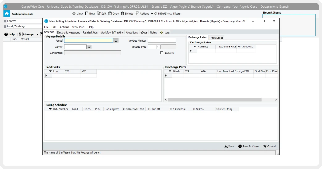 scheduler configuration