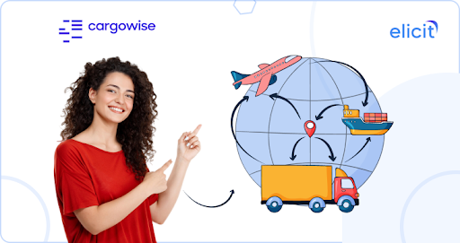 How do freight forwarders ensure proper shipments with CargoWise implementation?