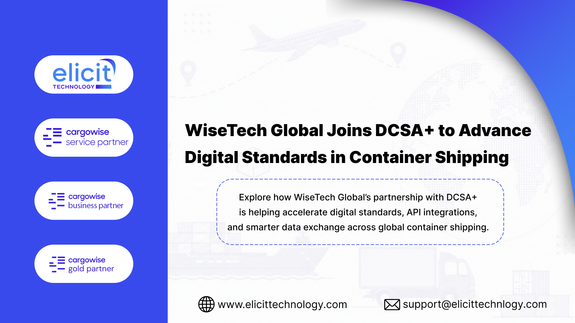 WiseTech Global Joins DCSA+ to Advance Digital Standards in Container Shipping