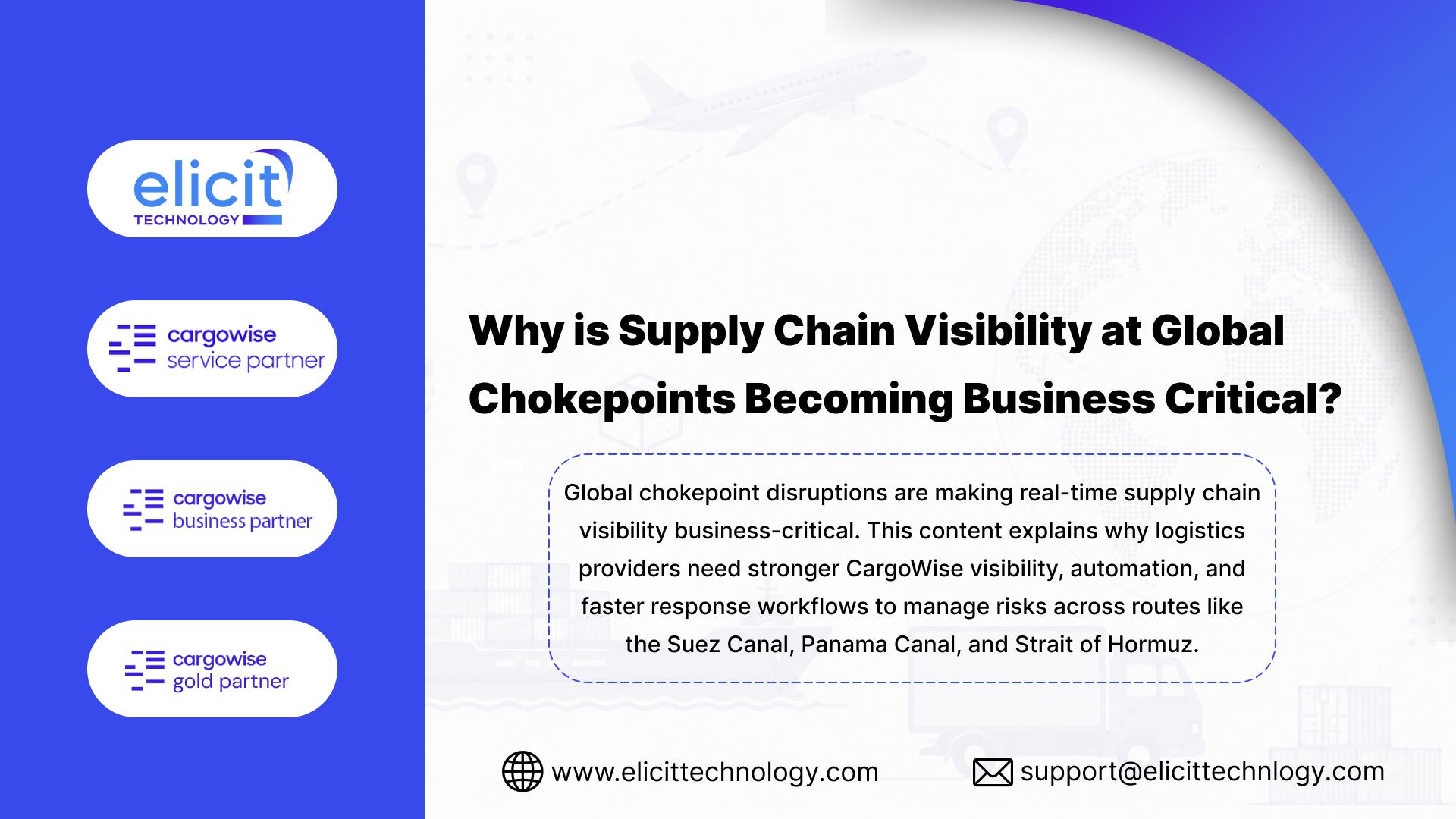 Why is Supply Chain Visibility at Global Chokepoints Becoming Business Critical?
