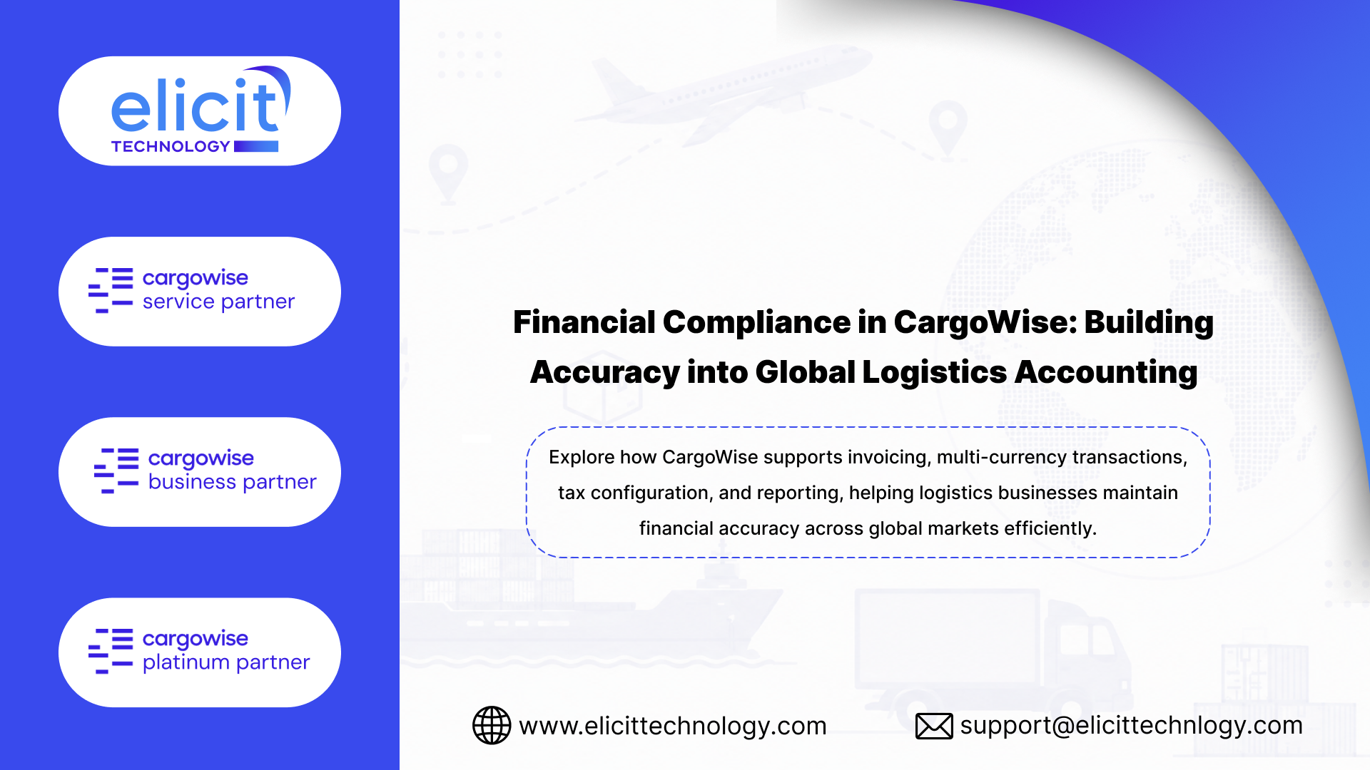 Financial Compliance in CargoWise: Building Accuracy into Global Logistics Accounting