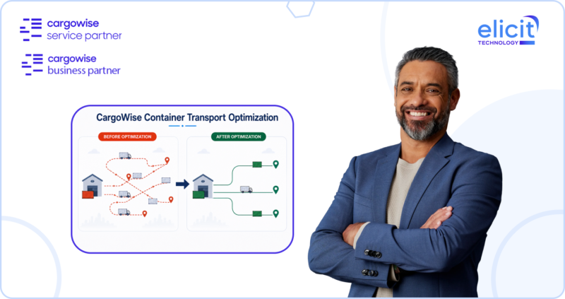 How can CargoWise Container Transport Optimization Reduce Empty Container Movements?
