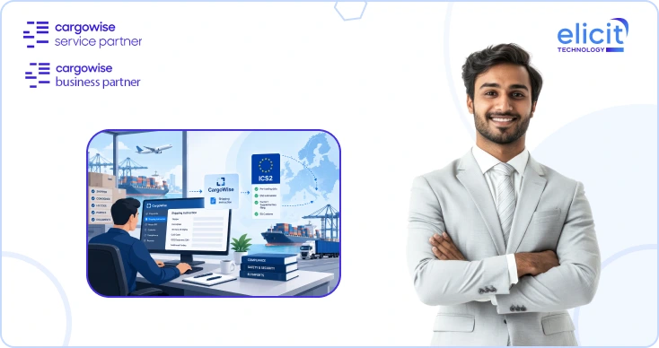 How does CargoWise Support ICS2 Shipping Instruction Requirements for EU Imports and Transshipments